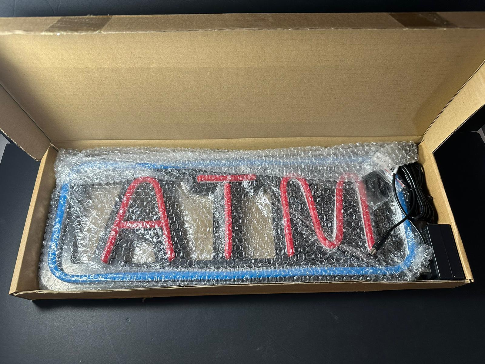 ATM Neon Sign (Blue) - Image 6