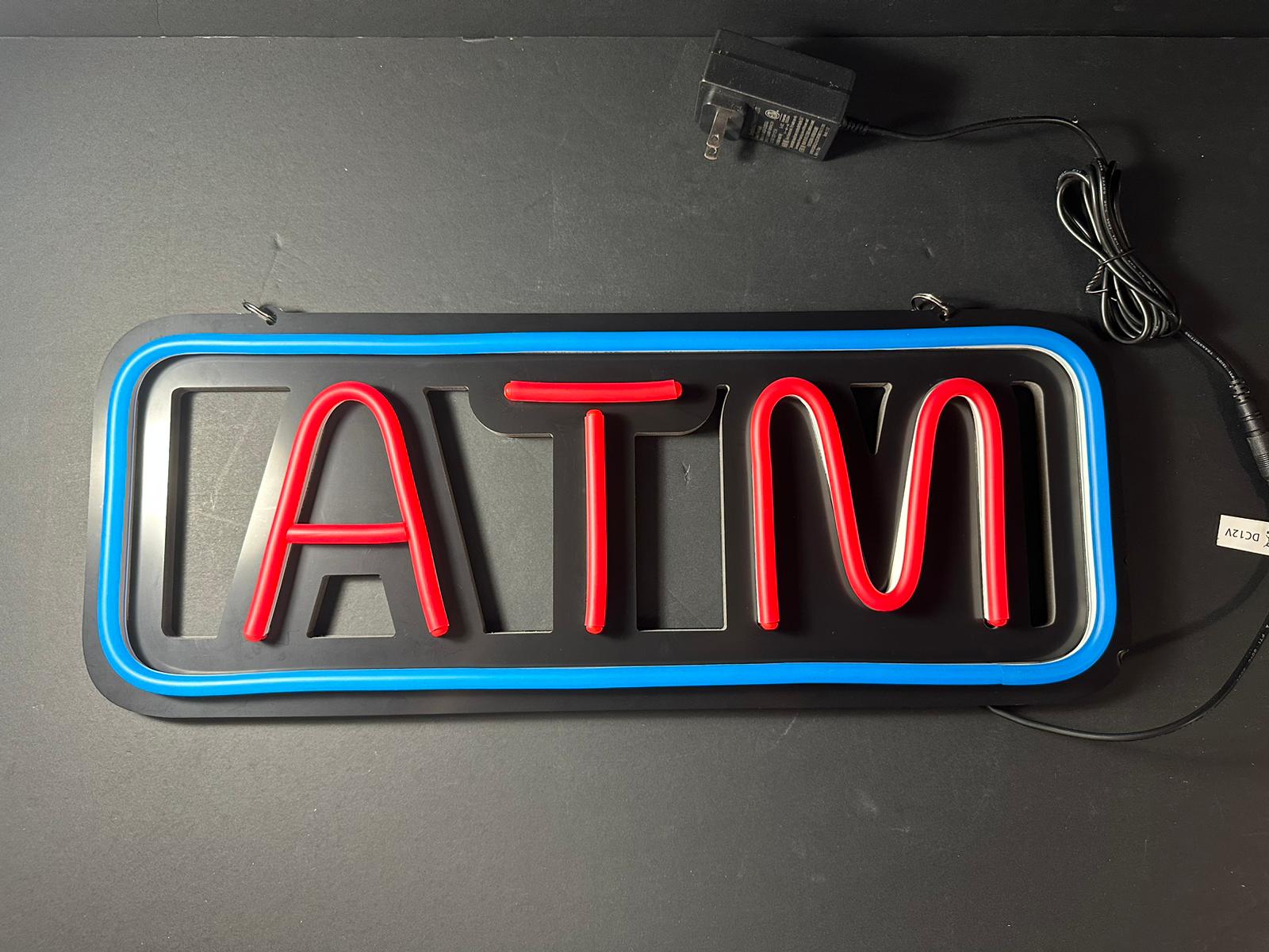 ATM Neon Sign (Blue) - Image 8