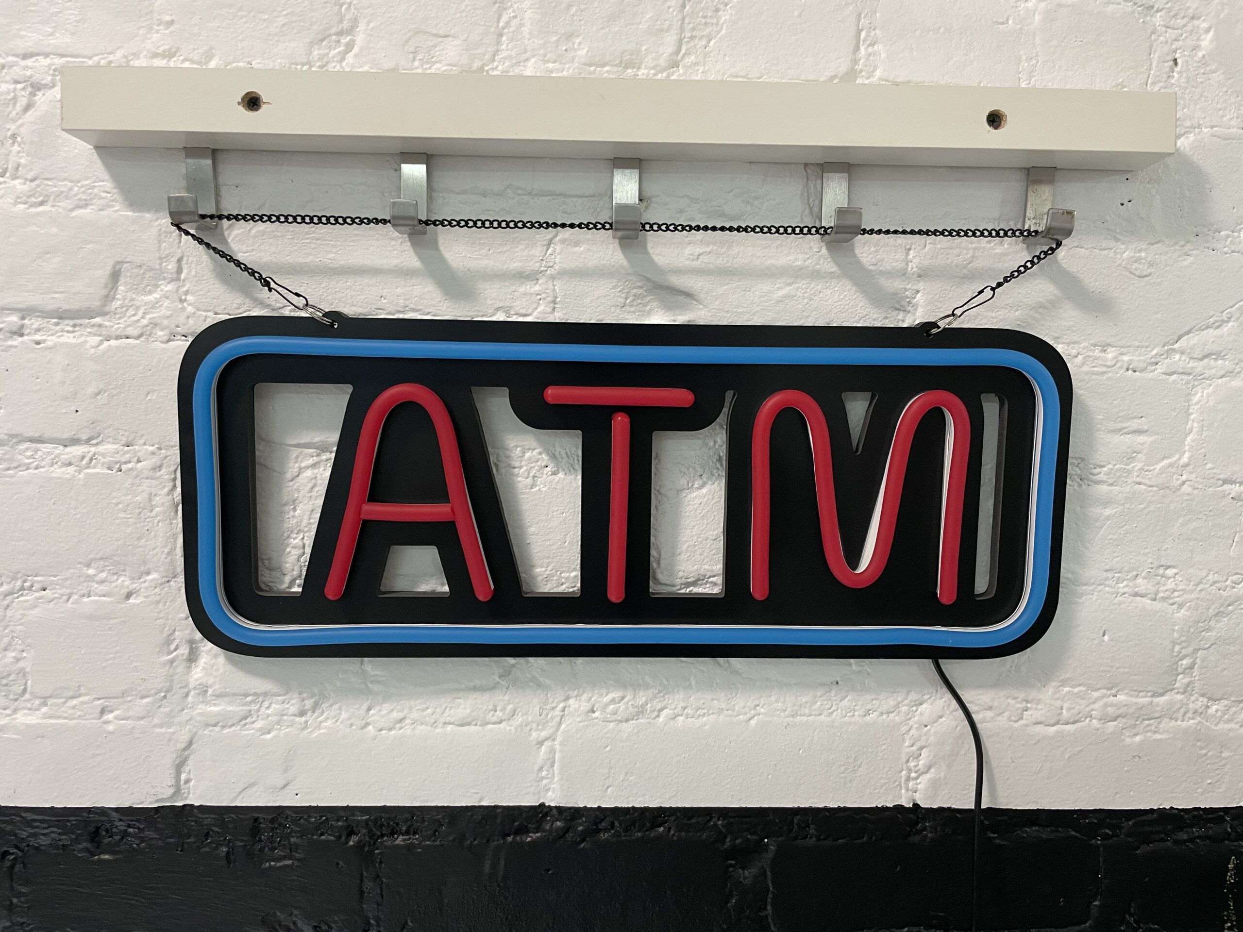 ATM Neon Sign (Blue) - Image 7