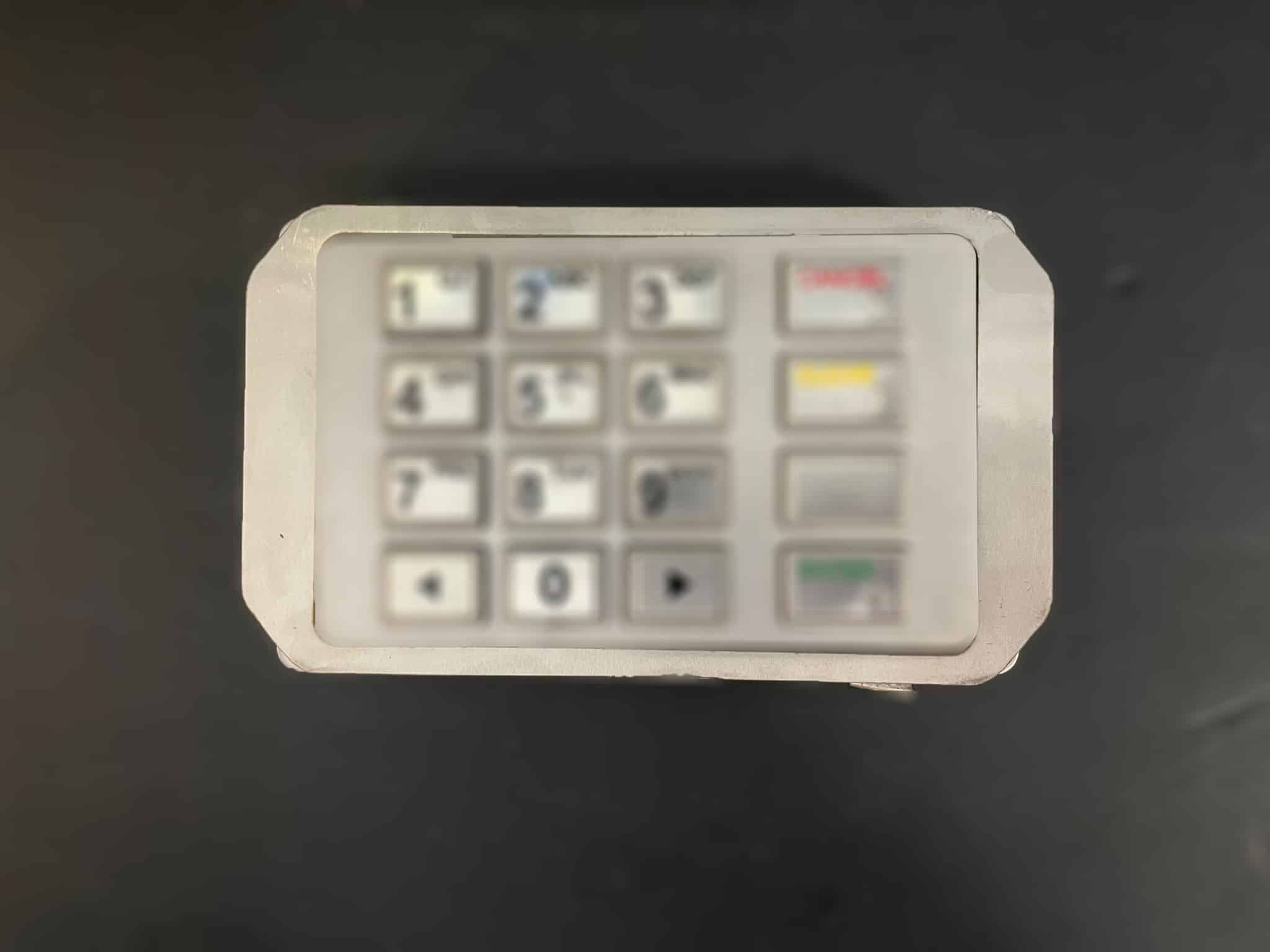 Spacer for Hyosung PCI 3.0/8000R & PCI 5.0/X1 Keypad Upgrade (Generic) for models: 1800se NH2700se 5000ce Part No: S7200001298 - Image 2