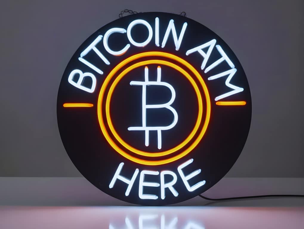 Neon Bitcoin ATM Sign (Limited Stock)