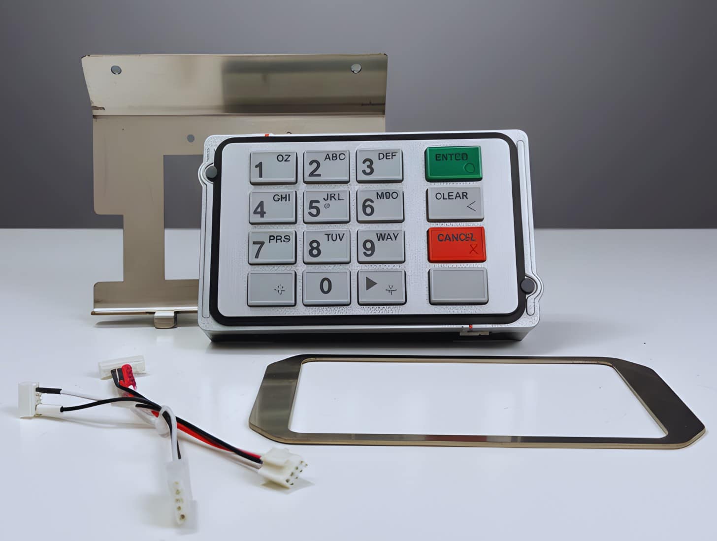 Hyosung 8000R Keypad, Part Number: 7130020100 + PCI Compliancy Upgrade Kit for Hyosung NH2700SE (Accessories Only) (from 6000K keypad to 8000R or X1) Pn: S3200000556, S7200001298, S4210003125