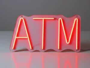 ATM Neon Sign (Red)