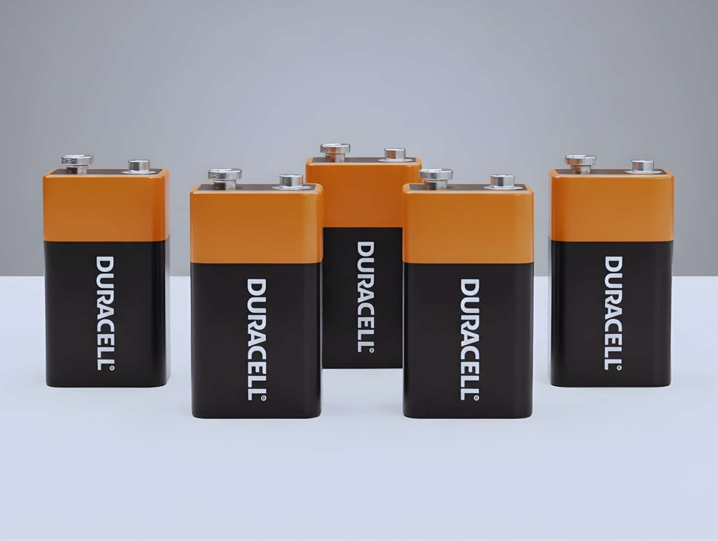 Duracell 9V Battery Pack (5 pieces) for ATM E-Locks