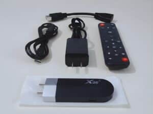 4GB+32GB Android 11 TV Stick 4K Ultra HD Streaming Media Player Quad-Core TV Box
