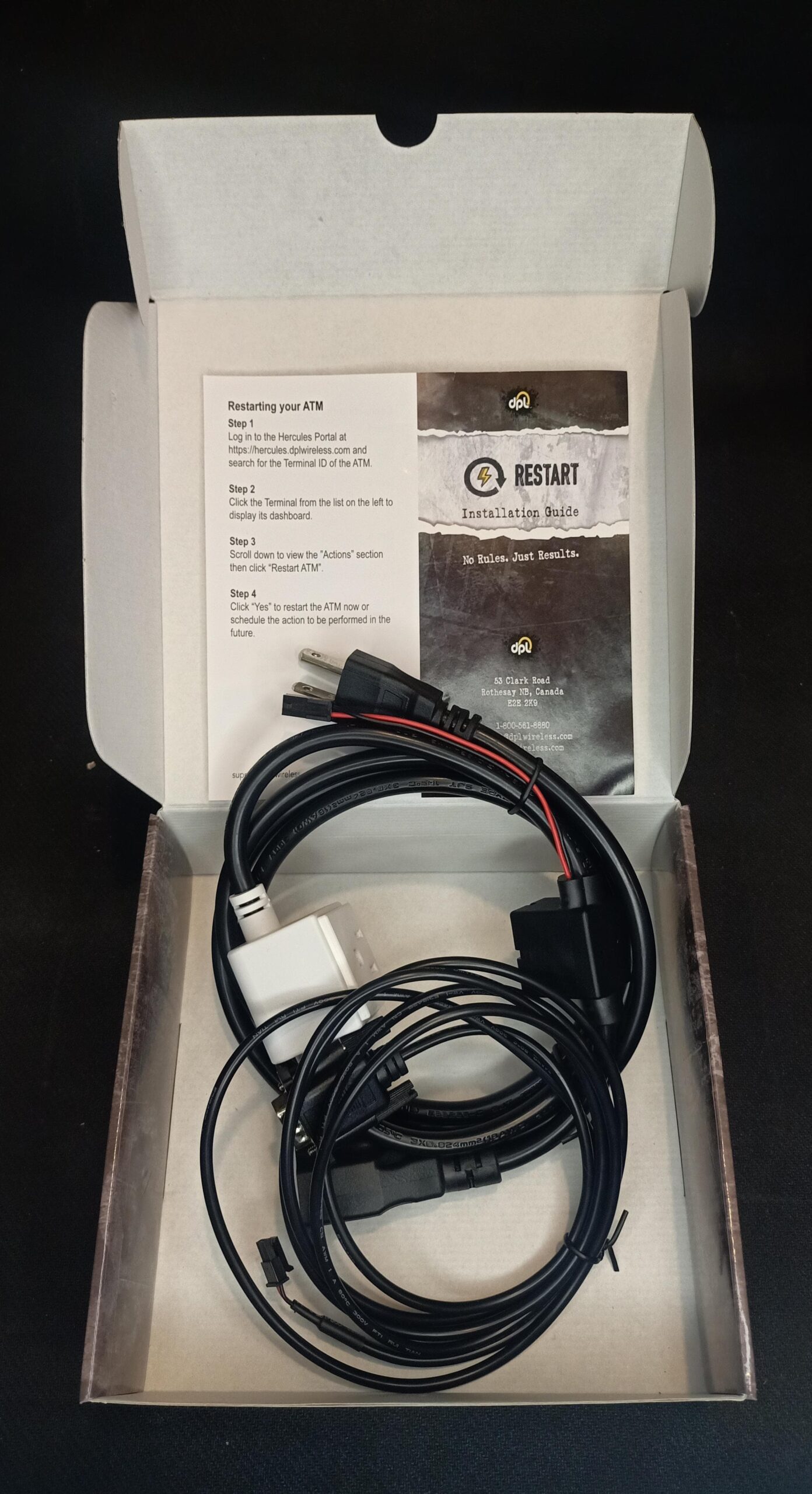 DPL Modem+ReBooter+Splitter Cable Combo
