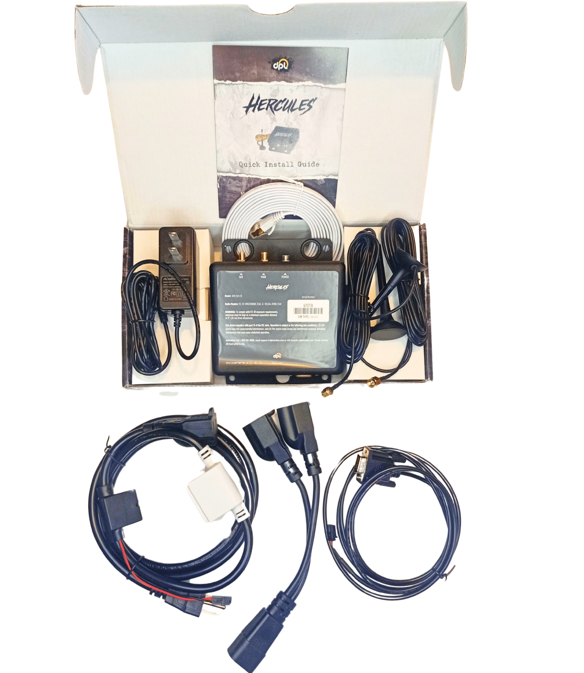 DPL Modem+ReBooter+Splitter Cable Combo