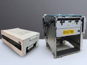 Bundle: Refurbished Nautilus Hyosung 2K Cash Dispenser + Used and tested 2K Cassette – PN: 7010000193, 7310000082