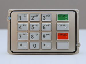 Advance exchange of Nautilus Hyosung 8000R Keypad, PN: 7130020100