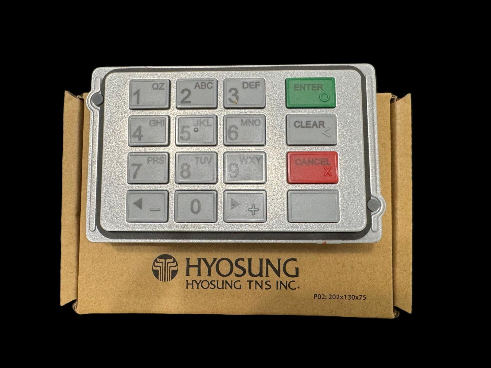 Hyosung 8000R Keypads Refurbished (PN: 7130020100) with PCI Compliance Upgrade Kit for Hyosung NH1800SE – 6000K Keypad to 8000R or X1 - (Accessories Only) (PNs: S3200000556, S7200001298, S4210003125) - Image 3