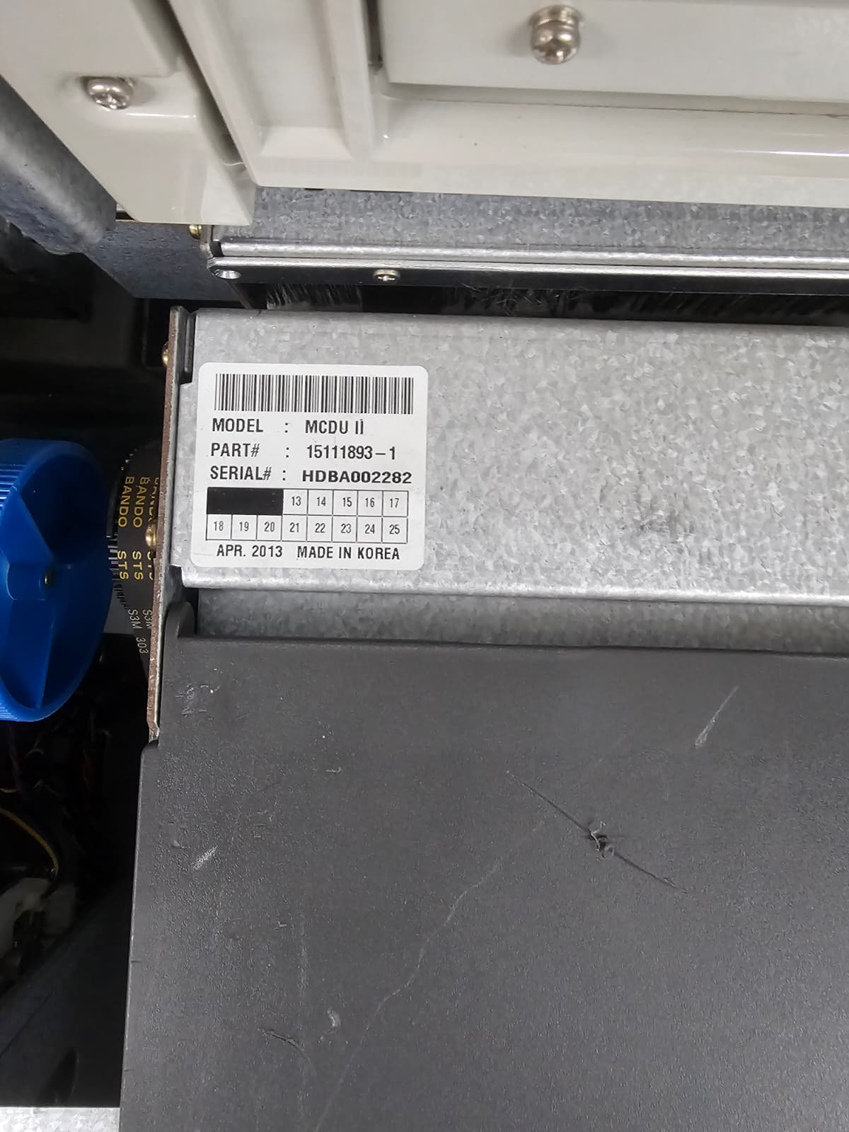 Genmega 2,000-Note Dispenser with Cassette (P/N 15111893-1 & 141170011) - Image 11