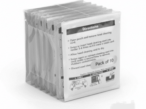Pack of 10 Card Reader Cleaner Cards