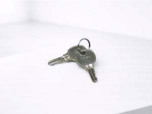 Genmega Flat Cabinet Door Key, C415A, PN: 230210581
